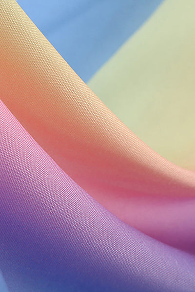 Vintage 50-Luvun Tyylinen Sateenkaarimekko