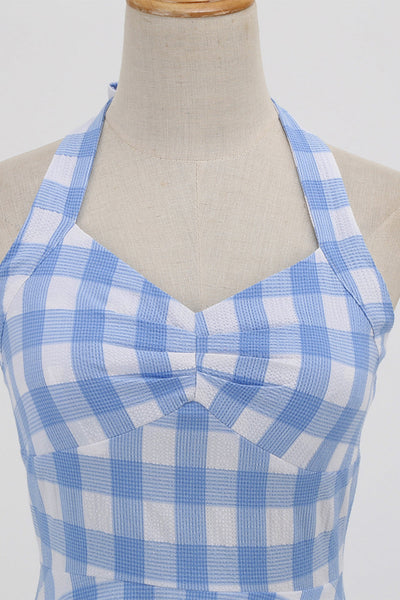 Retroruudullinen Selkämekko Naisille