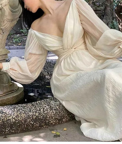 40-Luvun Vintage Röyhelömekko