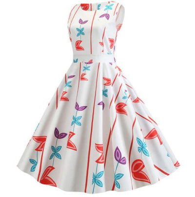 Yksinkertainen 50-Luvun Mekko