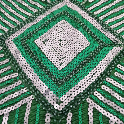 Vihreä Lyhyt Gatsby-Mekko