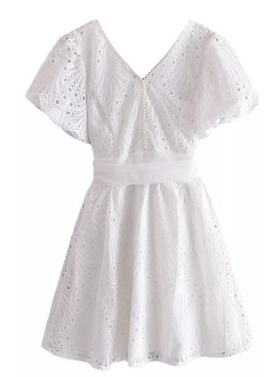 Lyhyt Vintage Häämekko