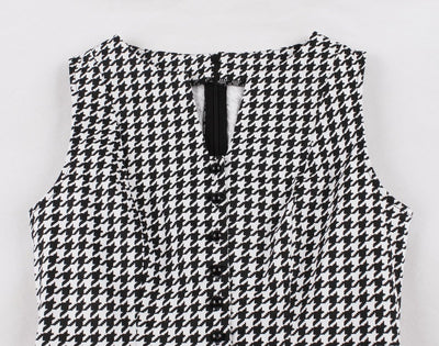 Valkoinen Vintage Avoin Mekko