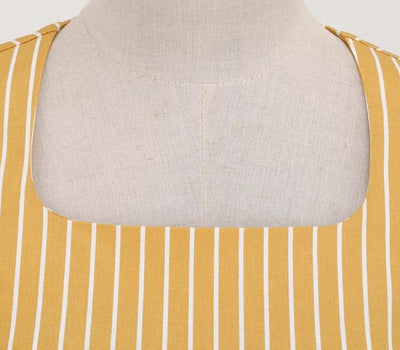 Keltainen 50-Luvun Retromekko