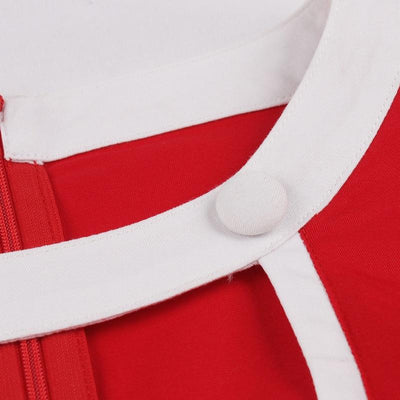 60-Luvun Punainen Mekko