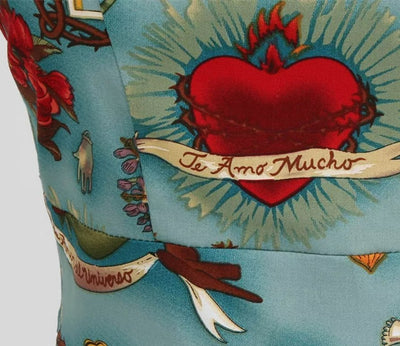 50-Luvun Vintage Deco -Tyylinen Mekko