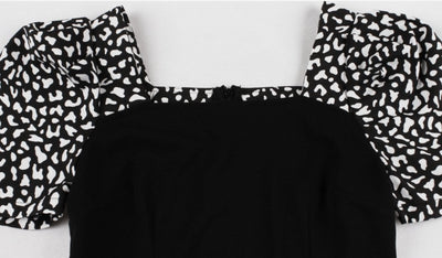 Musta Vintage 50-Luvun Tyylinen Mekko