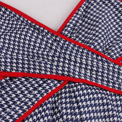 Sininen Vintage Esiliinamekko