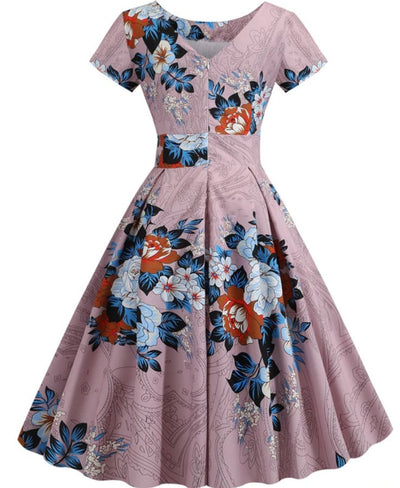 Vintage Tyylikäs Tunikamekko