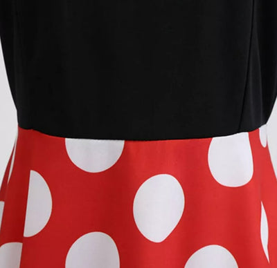 Vintage Englantilainen Punainen Mekko