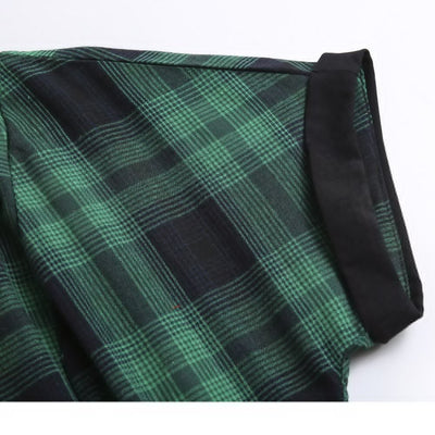 Vihreä Vintage Englantilainen Mekko