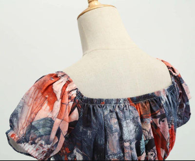 60-Luvun Leikkaus Mekko