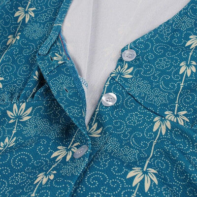 Vintage 60-Luvun Maansininen Mekko