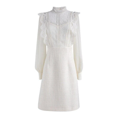 Vintage 30-Luvun Beige Mekko