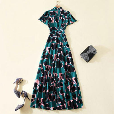 Vintage 40-Luvun Puuvillamekko