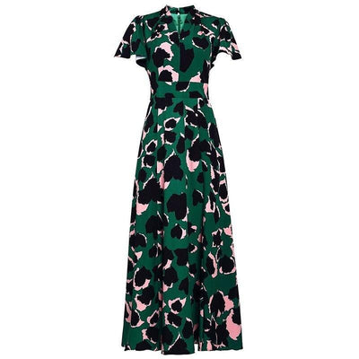 Vintage 40-Luvun Puuvillamekko