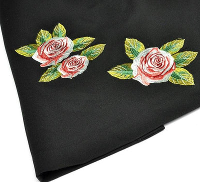 Vintage 40-Luvun Mekko Big Roses