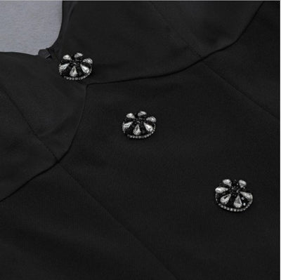 Vintage 40-Luvun Musta Mekko