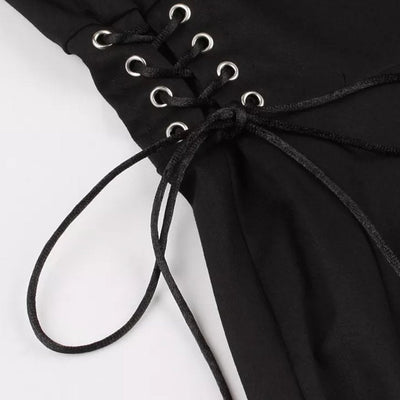 Vintage Beige Hämähäkkimekko