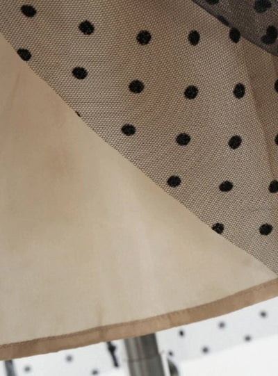 Preppy Vintage -Mekko, Musta