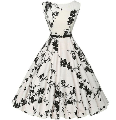 Valkoinen Vintage Mekko