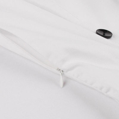 Vintage Valkoinen Rockabilly-Mekko