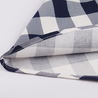 Vintage Check -Puuvillamekko