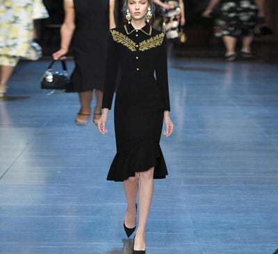 Vintage 40-Luvun Couture Mekko