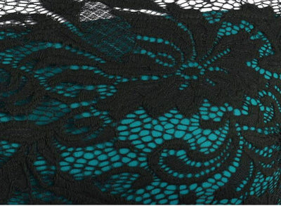 Vintage 50-Luvun Vihreä Pitsimekko