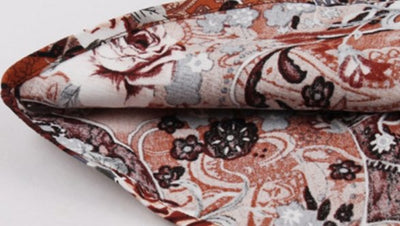 Vintage Plus Size -Mekko, Valkoinen Kahvi