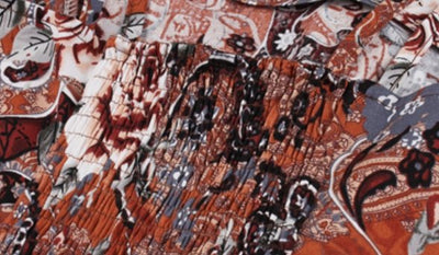 Vintage Plus Size -Mekko, Valkoinen Kahvi