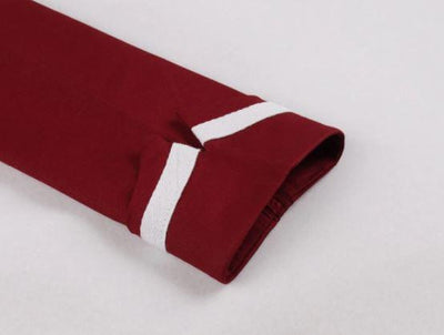 Vintage Plus-Koon Punainen Mekko V-Kaula-Aukolla