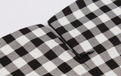 60-Luvun Gingham Check -Mekko
