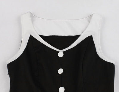 Vintage Hepburn -Mekko, Musta