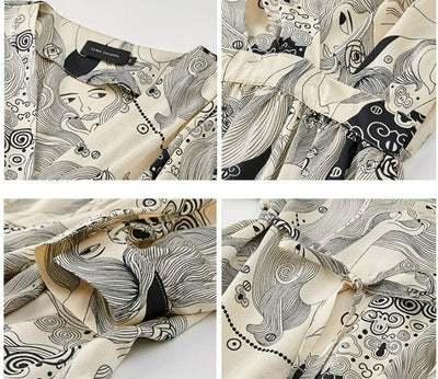 Vintage Harmaa Häämekko