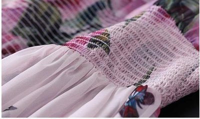 Vintage Vaaleanpunainen Häämekko