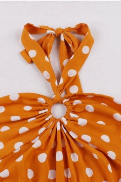 Vintage Ruskea Häämekko