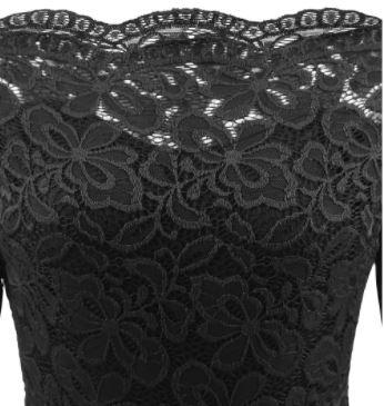 Vintage Musta Venemekko