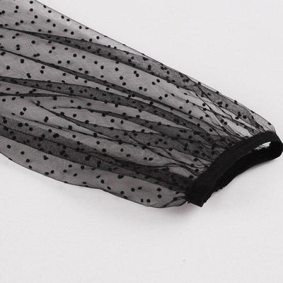 Vintage Black Dots -Mekko