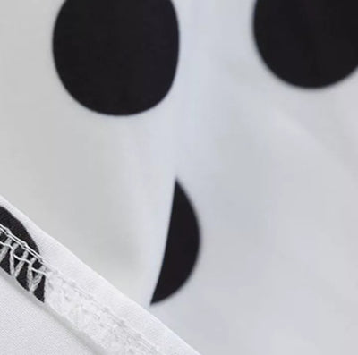 Vintage Pin Up -Mekko, Musta Pilkku