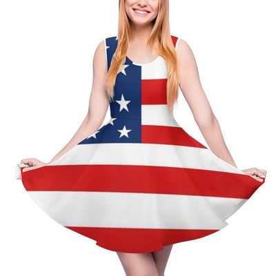Vintage Pin Up Usa -Mekko