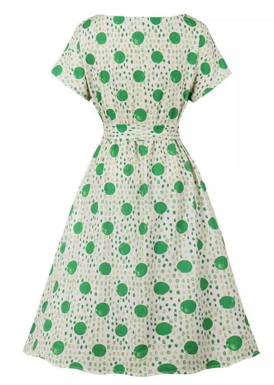 Vintage Dots And Stripes -Mekko