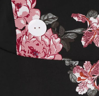 Vintage Rockabilly-Mekko 50-Luvun Kukkia