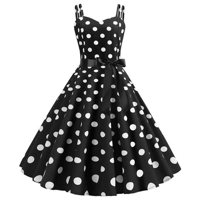 Vintage Rockabilly-Mekko, Musta Pilkku