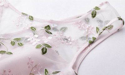 Vintage Rose Brodeerattu Mekko