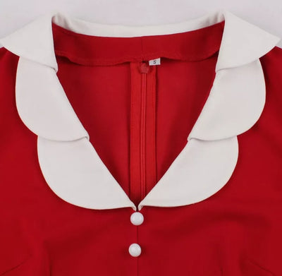 Passion Red Vintage Mekko