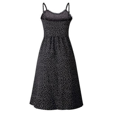 Vintage Kuusikymmentäluvun Mekko, Musta