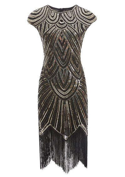 Kultainen 20-Luvun Mekko