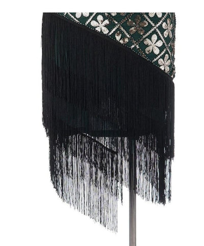 Vintage 20s Plus Kokoinen Kultamekko