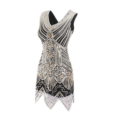 Vintage 20-Luvun Puolipitkä Mekko